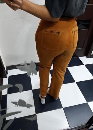 Замшеві прямі брюки laurel4 фото