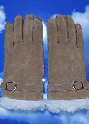 Matalan замшеві зимові рукавички розмір m-l2 фото