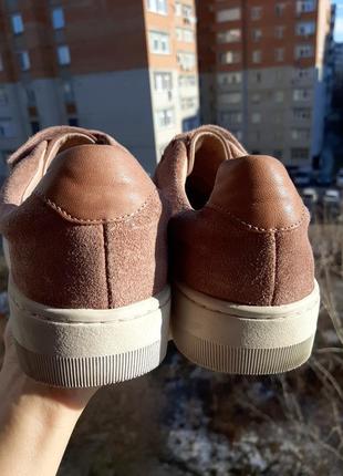 Sandro paris замшеві оригінальні кросівки снікерси3 фото