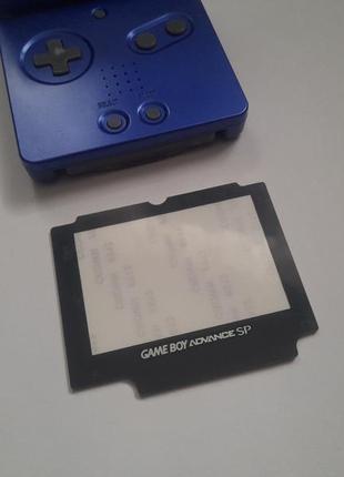 Замена экран nintendo gameboy sp 001 gba ique game boy ags 101  пластикове захисне скло