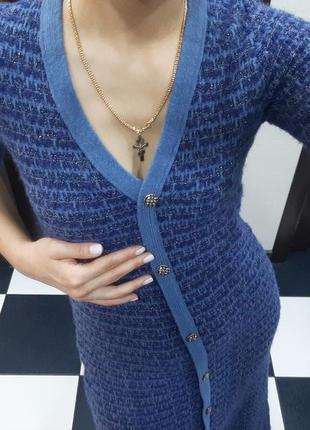 В'язане плаття-светр міді жіноче zara5 фото