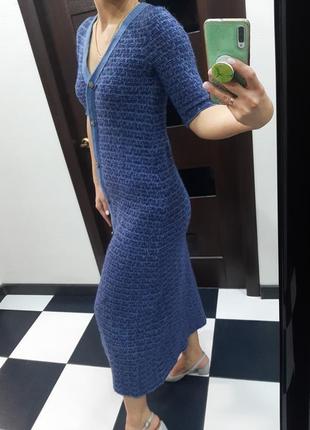 В'язане плаття-светр міді жіноче zara6 фото