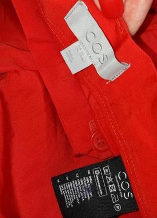 Червоні котонові шорти від cos4 фото