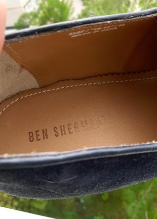 Дизайнерські туфлі лофери з пензликами від ben sherman ♥4 фото
