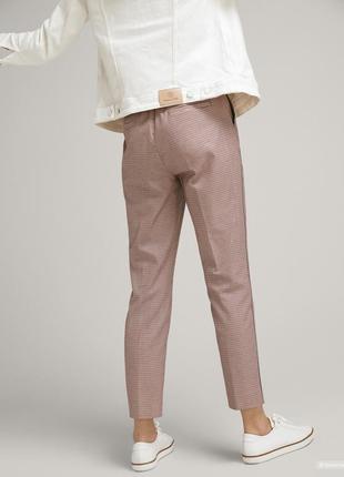 Massimo dutti стильні штани в клітку в принт гусяча лапки1 фото
