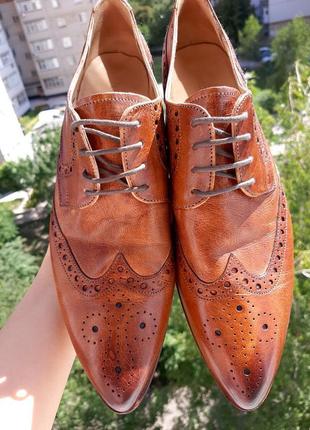 Melvin hamilton шкіряні туфлі броги брендового виробника2 фото