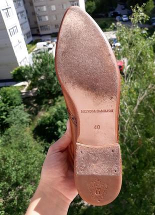 Melvin hamilton шкіряні туфлі броги брендового виробника5 фото