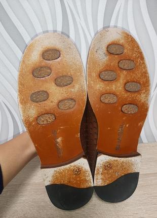 Shasel оригінальні шкіряні туфлі лофери з пензликами6 фото