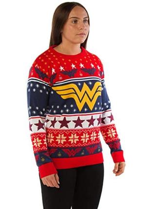 Різдвяний светр wonder women6 фото