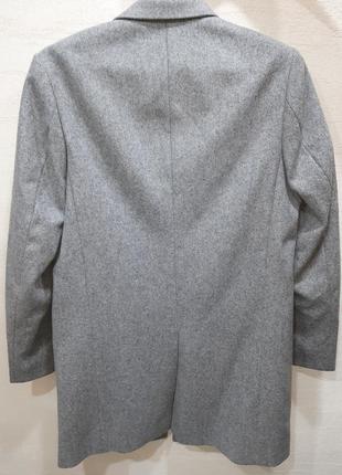 Однобортне класичне вовняне пальто cos3 фото