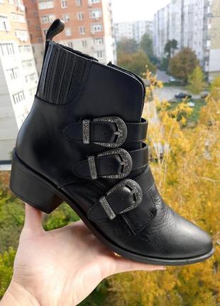 Steve madden elisa шкіряні черевики в пряжки