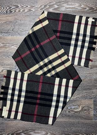 Шерстяной шарф burberry london
