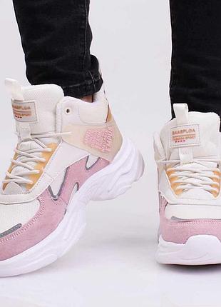 Шикарні черевики кросівки жіночі зимові baas р. 38