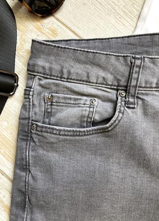 Сірі стрейчеві джинси zara4 фото