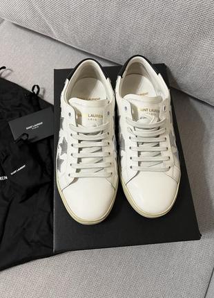 Кеди saint laurent2 фото