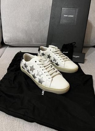 Кеди saint laurent3 фото