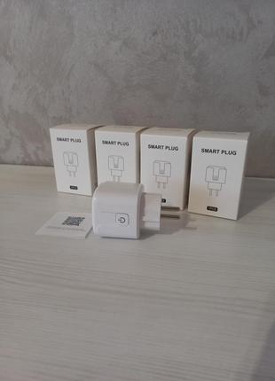 Розумна розетка  smart plug wifi head 20 а з функцією моніторингу