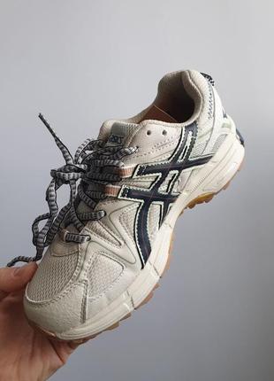 Женские кроссовки бежевые с синимasics gel - kahana 8
beige navy9 фото