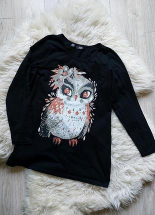 🧡💚💙 крута сукня-реглан сова