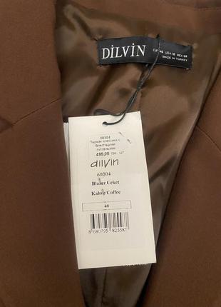 Пиджак, жакет оверсайз, блейзер oversize dilvin 40p2 фото