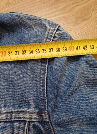 Куртка джинсова  levi's 70500-0216
 size 34  made in france  🇫🇷6 фото