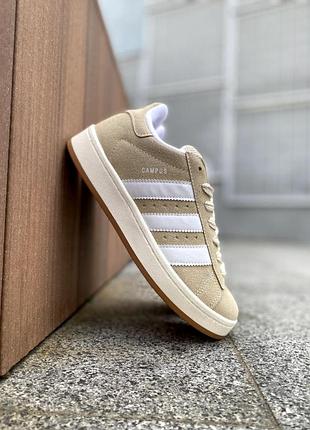 Кросівки adidas campus beige