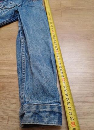 Куртка джинсова  levi's 70500-0216
 size 34  made in france  🇫🇷9 фото