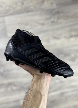 Adidas predator бутсы копы сороконожки 38 размер футбольные чёрные оригинал