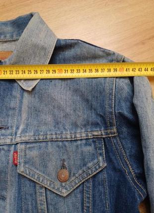 Куртка джинсовая винтажная 70-80 х годов levi's 
 size s - m4 фото