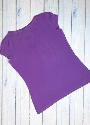 💥1+1=3 красива жіноча фіолетова футболка з мишкою, розмір 46 - 483 фото