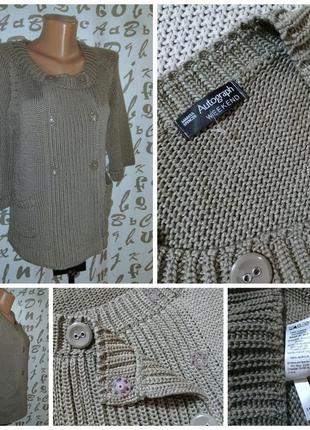 Marks & spencer/autograph/нарядный тёплый кардиган от британского бренда
