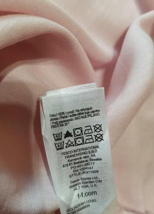 Рубашка розовая, ткань лиоцелл7 фото