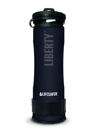 Портативна пляшка для очищення води lifesaver liberty black 0....