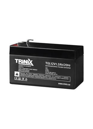 Акумуляторна батарея гелева 12в 1.2аг trinix tgl12v1.2ah/20hr ...