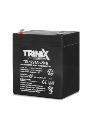 Акумуляторна батарея гелева 12в 4аг trinix tgl12v4ah/20hr gel ...