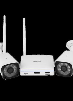 Комплект відеоспостереження gv-ip-k-w57/02 3mp