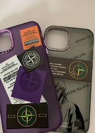 Чехлы stone island на все модели iphone!1 фото