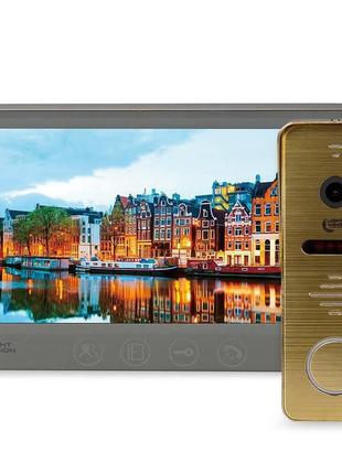 Комплект відеодомофона light vision: домофон 7" amsterdam fhd ...