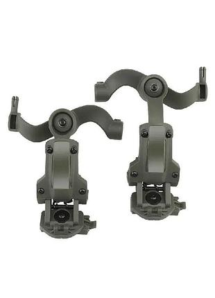 Адаптер на шолом «чебурашка» olive для навушників peltor/earmo...