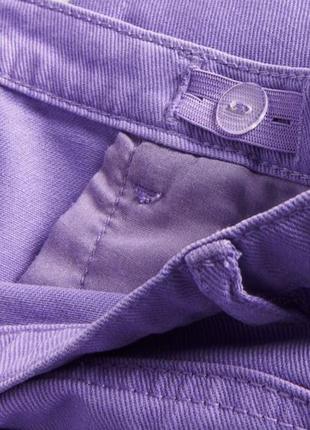 Широкий джинсы палаццо лавандового цвета от reserved 5-6 лет3 фото