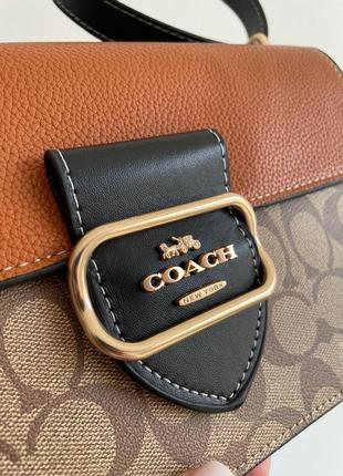 Сумка кожаная в стиле coach4 фото