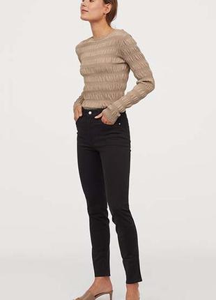 Оригинальные джинсы-skinny regular от бренда h&m 0562245001разм. 34