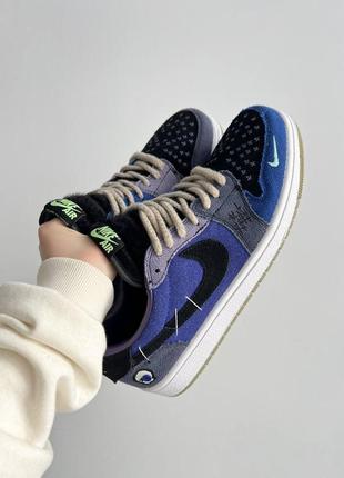 Кросівки nike air jordan 1 low voodoo alternate5 фото