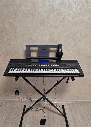 Синтезатор yamaha psr e-433!!! динамічна модель! + подарунки.