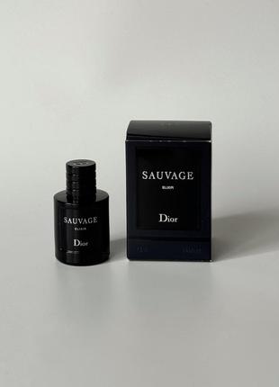 Чоловічі парфуми парфумована вода духи діор саваж christian dior sauvage elixir parfum1 фото