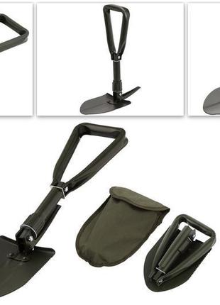 Лопата саперна складна 2e raptor 47.5 см (2e-fs48)