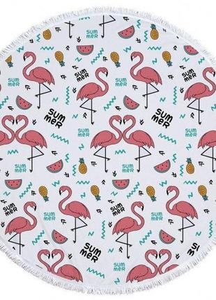 Пляжний килимок summer flamingo (123768)