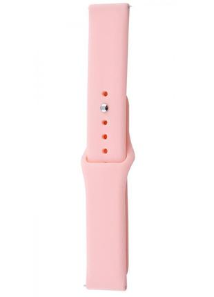 Ремінець xiaomi amazfit/samsung sport band 22 mm pink