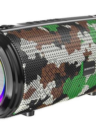 Портативна колонка безпровідна borofone br13 young sports зеле...