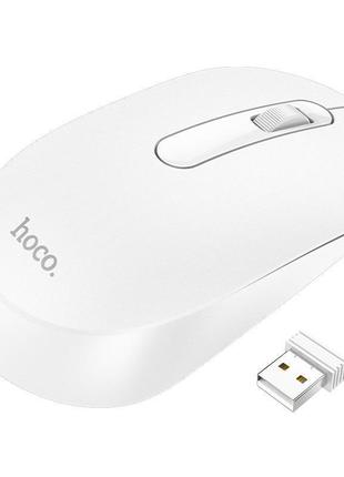 Мишка безпровідна оптична hoco gm14 platinum business wireless...